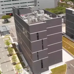 Integrated fragrance encapsulation centre